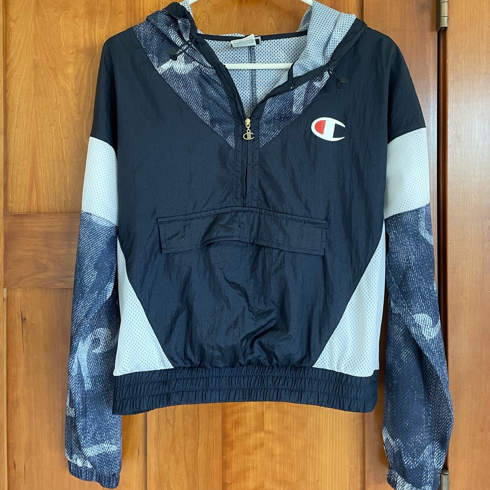 Champion quarter zip up windbreaker